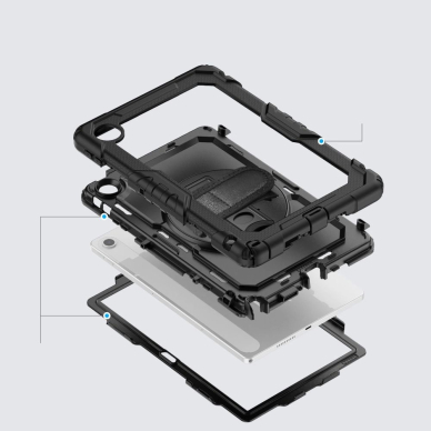 Lenovo Tab 10.1 TB-311 – Tech-Protect Solid dėklas - Juodas 3