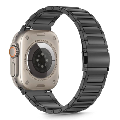Apple Watch 44 / 45 / 46 / 49 mm Tech-Protect Stainless apyrankė – juoda 2