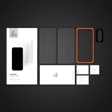 Samsung Galaxy A17 4G / 5G Tech-Protect Supreme Easy grūdintas stiklas, 3 vnt. 6 Samsung Galaxy A17 4G / 5G Tech-Protect Supreme Easy grūdintas stiklas, 3 vnt. 6