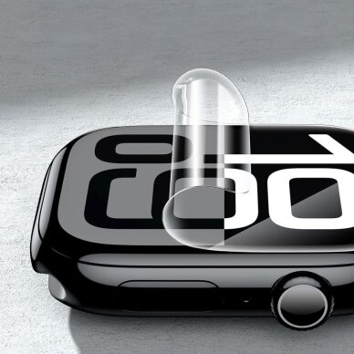 Apple Watch 10 42 mm apsauginė plėvelė Tech-Protect Supreme Hydrogel 2 vnt. – skaidri 2