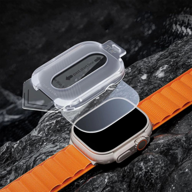 Tech-Protect Supreme stiklo komplektas 2 vnt. Apple Watch Ultra 1/2 (49 mm) – Skaidrus 2