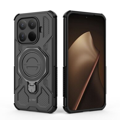 Xiaomi 15T Pro Tech-Protect TacticStand MagSafe dėklas – juodas 1 Xiaomi 15T Pro Tech-Protect TacticStand MagSafe dėklas – juodas 1