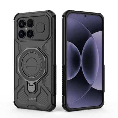 Xiaomi Poco F8 Ultra Tech-Protect TacticStand MagSafe dėklas – juodas 1