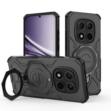 Xiaomi Poco M8 Pro / Xiaomi Redmi Note 15 Pro+ 5G Tech-Protect TacticStand MagSafe dėklas – juodas Xiaomi Poco M8 Pro / Xiaomi Redmi Note 15 Pro+ 5G Tech-Protect TacticStand MagSafe dėklas – juodas
