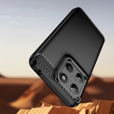 Tech-Protect TPUCarbon dėklas Motorola Moto G15 / G15 Power - juodas 1