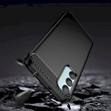 Tech-Protect TPUCarbon Dėklas Samsung Galaxy M15 5G - Juodas 2 Tech-Protect TPUCarbon Dėklas Samsung Galaxy M15 5G - Juodas 2