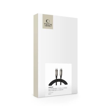 Krovimo laidas Tech-Protect UB10T UltraBoost USB-C PD240W / QC4.0 200 cm – juodas 6