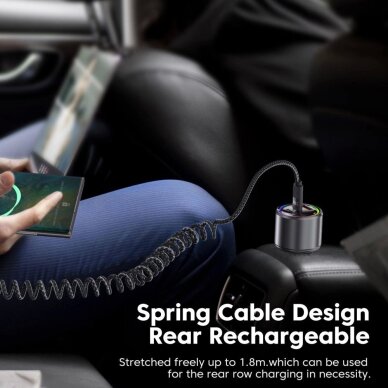 Krovimo laidas Tech-Protect UB20T UltraBoost USB Type-C PD100W / 5A 180 cm – juodas 5 Krovimo laidas Tech-Protect UB20T UltraBoost USB Type-C PD100W / 5A 180 cm – juodas 5