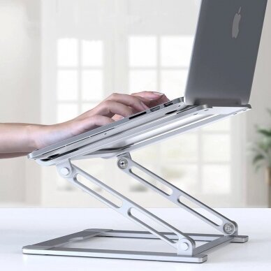Tech-Protect ULS400 universal extendable stand a laptop up to 17" - pilkas 6 Tech-Protect ULS400 universal extendable stand a laptop up to 17" - pilkas 6