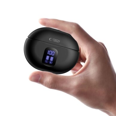 Belaidės ausinės Tech-Protect UltraBoost TWS Pro G2 – juodos 4 Belaidės ausinės Tech-Protect UltraBoost TWS Pro G2 – juodos 4