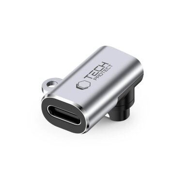 Adapteris Tech-Protect UltraBoost USB-C kampinis Garmin laikrodžiui – pilkas 1 Adapteris Tech-Protect UltraBoost USB-C kampinis Garmin laikrodžiui – pilkas 1