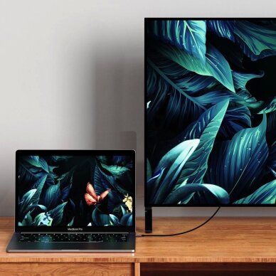 Kabelis Tech-Protect UltraBoost USB-C / HDMI 60Hz 180 cm – juodas 2