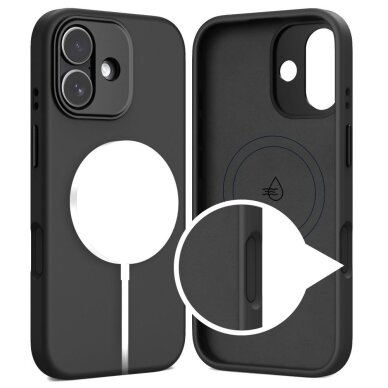 iPhone 17 Tech-Protect Uniq MagSafe dėklas – juodas 1 iPhone 17 Tech-Protect Uniq MagSafe dėklas – juodas 1