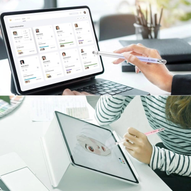 Tech-Protect USP100 4-antgalių pasyvus prisilietimo rašiklis – violetinis 6