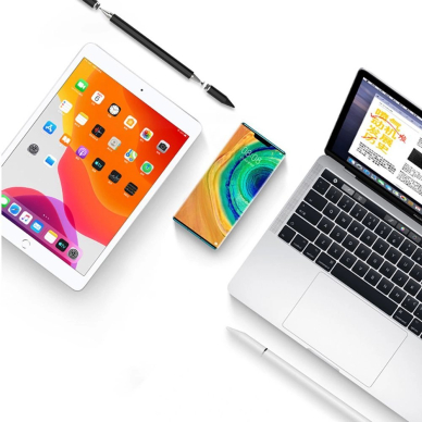 Tech-Protect USP200 3-antgalių pasyvus prisilietimo rašiklis – baltas 3