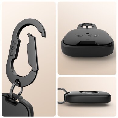 Apple AirTag 1 / 2 Tech-Protect Velar dėklas – juodas 1 Apple AirTag 1 / 2 Tech-Protect Velar dėklas – juodas 1