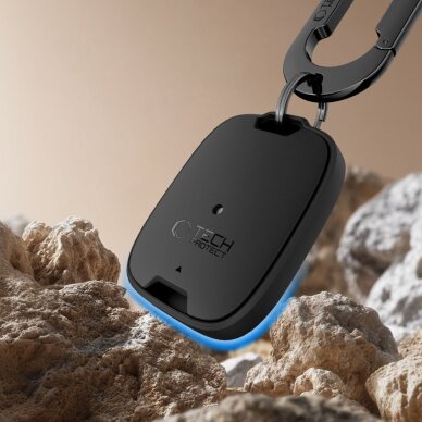Apple AirTag 1 / 2 Tech-Protect Velar dėklas – juodas 3 Apple AirTag 1 / 2 Tech-Protect Velar dėklas – juodas 3