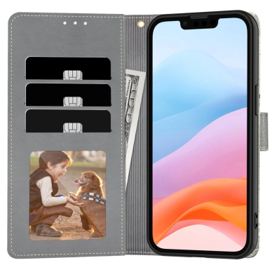 Tech-Protect Piniginės tipo Dėklas skirtas iPhone 16e - Daisies with Leaves 1