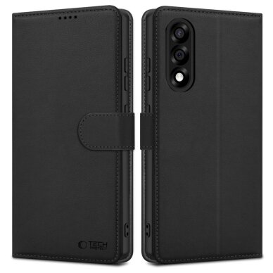 OnePlus Nord 5 dėklas Tech-Protect Wallet – juodas