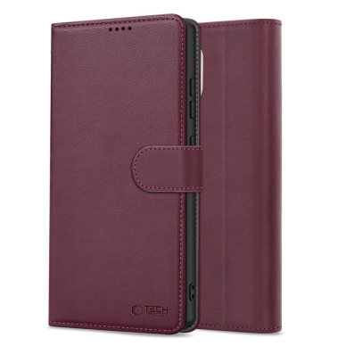 Tech-Protect Piniginės tipo Dėklas skirtas Samsung Galaxy A16 4G / 5G - Burgundy 2