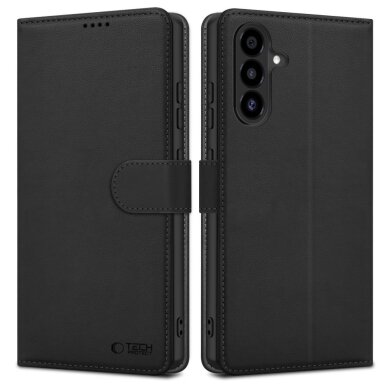 Samsung Galaxy A26 5G / A17 4G / 5G dėklas Tech-Protect Wallet – juodas