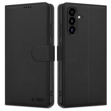 Tech-Protect piniginės tipo dėklas Samsung Galaxy A26 5G - juodas
