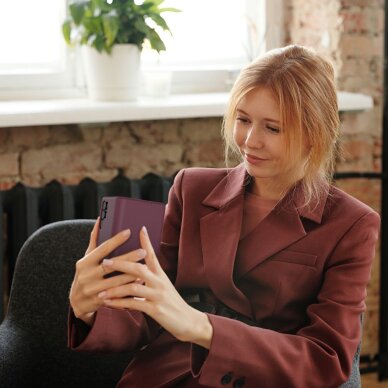 Samsung Galaxy A57 5G Tech-Protect Wallet dėklas – bordo 6 Samsung Galaxy A57 5G Tech-Protect Wallet dėklas – bordo 6