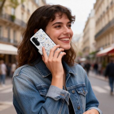 Samsung Galaxy A57 5G Tech-Protect Wallet dėklas – spalvotos gėlės 3 Samsung Galaxy A57 5G Tech-Protect Wallet dėklas – spalvotos gėlės 3