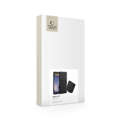 Samsung Galaxy Z Flip 7 dėklas Tech-Protect Wallet – juodas 3