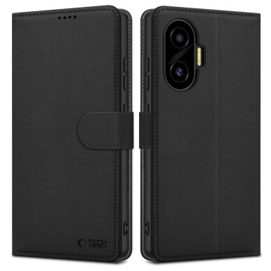 Xiaomi Poco F7 5G dėklas Tech-Protect Wallet – juodas