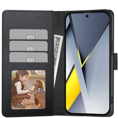 Xiaomi Poco F8 Tech-Protect Wallet dėklas – juodas 1 Xiaomi Poco F8 Tech-Protect Wallet dėklas – juodas 1