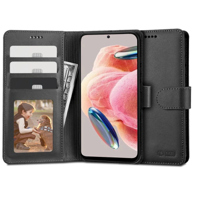 Tech-Protect Wallet Dėklas Xiaomi Redmi Note 12 4G / LTE - Juodas Tech-Protect Wallet Dėklas Xiaomi Redmi Note 12 4G / LTE - Juodas
