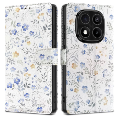 Tech-Protect Piniginės tipo Dėklas skirtas Xiaomi Redmi Note 14 Pro 5G / 14 Pro+ 5G / Poco X7 5G - Daisies with Leaves Tech-Protect Piniginės tipo Dėklas skirtas Xiaomi Redmi Note 14 Pro 5G / 14 Pro+ 5G / Poco X7 5G - Daisies with Leaves