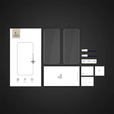 Akcija! Tech-Protect Glass UV+ grūdintas stiklas skirtas Realme 14 Pro+ 5G – skaidrus  3