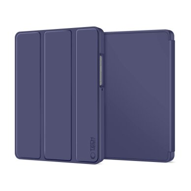 Samsung Galaxy Tab A9 / A11 8.7 (X110 / X115 / X133 / X135) TechProtect SmartCase dėklas – tamsiai mėlynas 1 Samsung Galaxy Tab A9 / A11 8.7 (X110 / X115 / X133 / X135) TechProtect SmartCase dėklas – tamsiai mėlynas 1