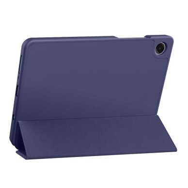 Samsung Galaxy Tab A9 / A11 8.7 (X110 / X115 / X133 / X135) TechProtect SmartCase dėklas – tamsiai mėlynas 5