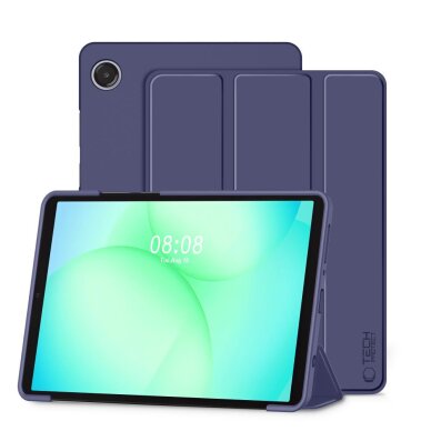 Samsung Galaxy Tab A9 / A11 8.7 (X110 / X115 / X133 / X135) TechProtect SmartCase dėklas – tamsiai mėlynas Samsung Galaxy Tab A9 / A11 8.7 (X110 / X115 / X133 / X135) TechProtect SmartCase dėklas – tamsiai mėlynas
