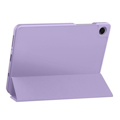 Samsung Galaxy Tab A9 / A11 8.7 (X110 / X115 / X133 / X135) TechProtect SmartCase dėklas – violetinis 4 Samsung Galaxy Tab A9 / A11 8.7 (X110 / X115 / X133 / X135) TechProtect SmartCase dėklas – violetinis 4