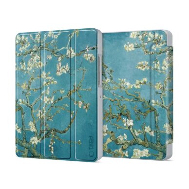 Samsung Galaxy Tab A9+ / A11+ Plus 11.0 (X210 / X215 / X216 / X230 / X235 / X236) TechProtect SmartCase dėklas – mėlynas / baltas 1