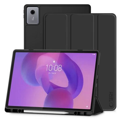 Lenovo Idea Tab Plus 12.1 (TB-361) TechProtect SmartCase Pen dėklas – juodas Lenovo Idea Tab Plus 12.1 (TB-361) TechProtect SmartCase Pen dėklas – juodas