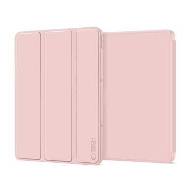 Lenovo Idea Tab Plus 12.1 (TB-361) TechProtect SmartCase Pen dėklas – rožinis 1