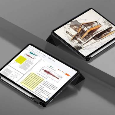 Xiaomi Pad 7 / 7 Pro – Tech-Protect SmartCase Pen dėklas - Juodas 5 Xiaomi Pad 7 / 7 Pro – Tech-Protect SmartCase Pen dėklas - Juodas 5