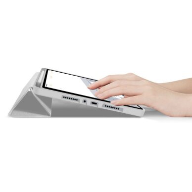 Xiaomi Poco Pad M1 / Redmi Pad 2 Pro 12.1 TechProtect SmartCase Pen dėklas – pilkas 7 Xiaomi Poco Pad M1 / Redmi Pad 2 Pro 12.1 TechProtect SmartCase Pen dėklas – pilkas 7