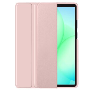 Samsung Galaxy Tab A9+ / A11+ Plus 11.0 (X210 / X215 / X216 / X230 / X235 / X236) TechProtect SmartCase Pen dėklas – rožinis 2