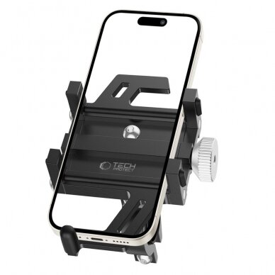 Telefono laikiklis dviračiui Tech-Protect V1 Universal juodas Telefono laikiklis dviračiui Tech-Protect V1 Universal juodas