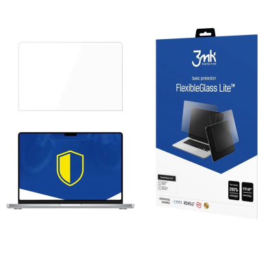 MacBook Pro 14" M1 / M2 / M3 grūdintas stiklas 3mk FlexibleGlass Lite
