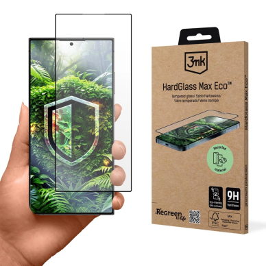 Apsauginis stiklas 3mk HardGlass Max Eco Samsung Galaxy S24 Ultra Apsauginis stiklas 3mk HardGlass Max Eco Samsung Galaxy S24 Ultra