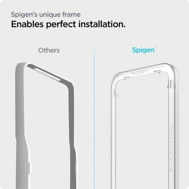 Ekrano apsauga Spigen ALM GLASS FC GALAXY M53 5G Juoda UGLX912 7