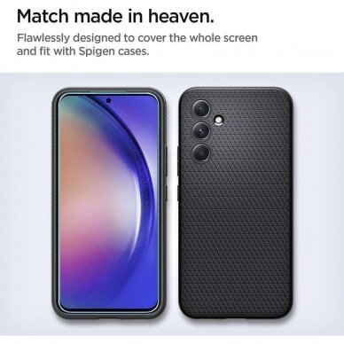 Ekrano apsauga Spigen ALM GLAS.TR 2-PACK SAMSUNG GALAXY A54 5G Skaidri 6 Ekrano apsauga Spigen ALM GLAS.TR 2-PACK SAMSUNG GALAXY A54 5G Skaidri 6