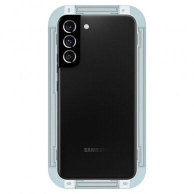 Aukštos kokybės grūdintas stiklas Spigen Glass .TR "Ez Fit" 2 vnt. Samsung Galaxy S22 Plus 5